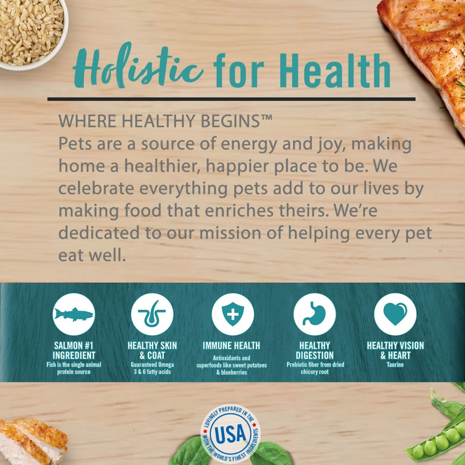 Chicken Soup For The Soul Grain-Free Salmon, Pea & Sweet Potato Recipe Dry Dog Food 4 Chicken Soup For The Soul Grain-Free Salmon, Pea & Sweet Potato Recipe Dry Dog Food - Image 4