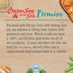 Chicken Soup For The Soul Grain-Free Salmon, Pea & Sweet Potato Recipe Dry Dog Food 11 Chicken Soup For The Soul Grain-Free Salmon, Pea & Sweet Potato Recipe Dry Dog Food -Pawsphoria Sales Store 244599 PT5. AC SS1800 V1596123671