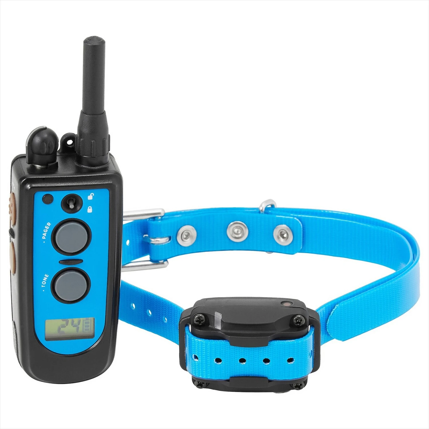 Trainer Dog Collar, Waterproof & Rechargeable With 3/4 Mile Range, 1 Collar 1 Trainer Dog Collar, Waterproof & Rechargeable With 3/4 Mile Range, 1 Collar
