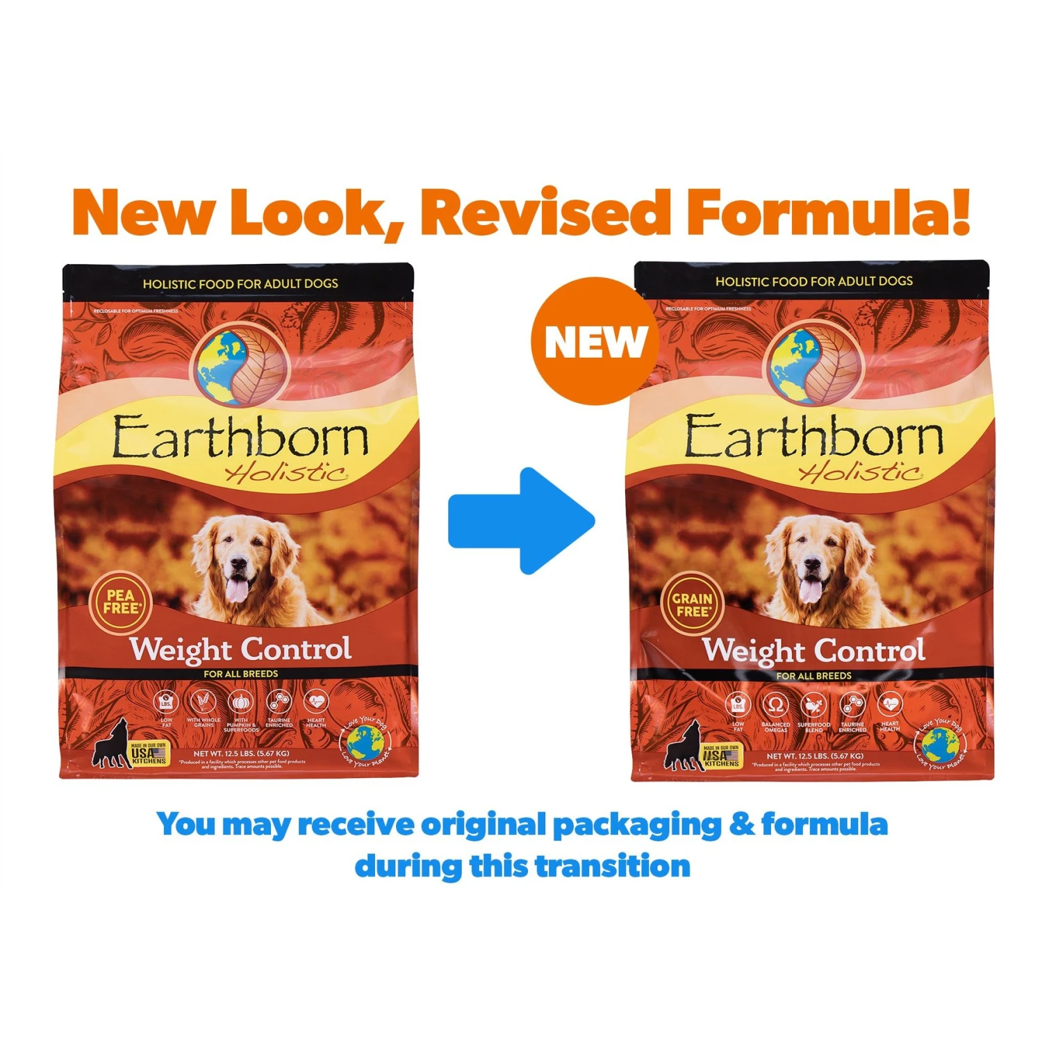 Earthborn Holistic Weight Control Chicken Meal & Vegetables Grain-Free Dry Dog Food 2 Earthborn Holistic Weight Control Chicken Meal & Vegetables Grain-Free Dry Dog Food - Image 2