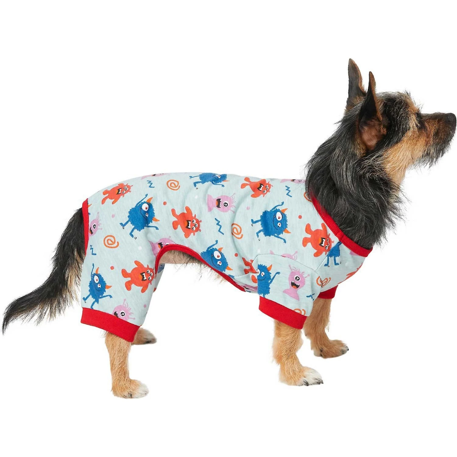 Frisco Little Monsters Dog & Cat Jersey PJs 3 Frisco Little Monsters Dog & Cat Jersey PJs - Image 3