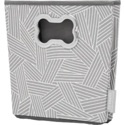 Frisco Rectangle Collapsible Pet Toy Storage Bin, Gray Basket Weave -Pawsphoria Sales Store 250576 PT2. AC SS1800 V1615494685
