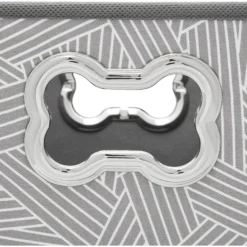 Frisco Rectangle Collapsible Pet Toy Storage Bin, Gray Basket Weave -Pawsphoria Sales Store 250576 PT4. AC SS1800 V1615495286