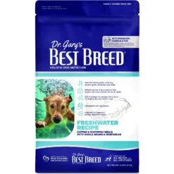 Dr. Gary's Best Breed Freshwater Recipe Catfish & Whitefish Meals Dry Dog Food