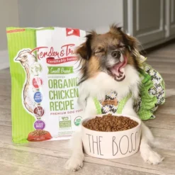 Tender & True Organic Chicken Recipe Small Breed Grain-Free Dry Dog Food, 4-lb Bag -Pawsphoria Sales Store 255137 PT4. AC SS1800 V1601619377