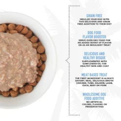 Tiki Dog Born Carnivore Flavor Booster Duck Bisque Non-GMO Wet Dog Food Topper 13 Tiki Dog Born Carnivore Flavor Booster Duck Bisque Non-GMO Wet Dog Food Topper -Pawsphoria Sales Store 259166 PT4. AC SS1800 V1701796130