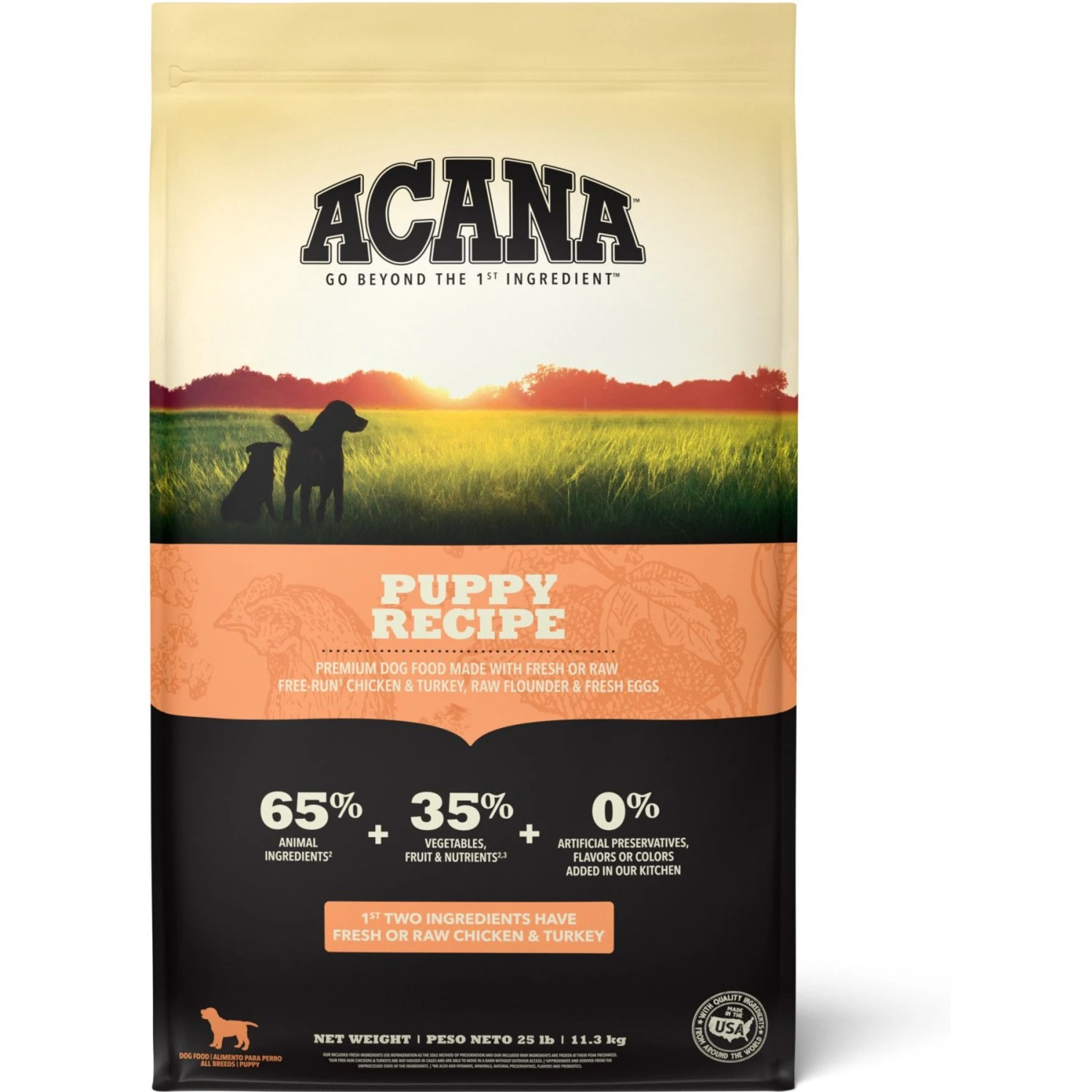 ACANA Puppy Recipe Grain-Free Dry Puppy Food 1 ACANA Puppy Recipe Grain-Free Dry Puppy Food