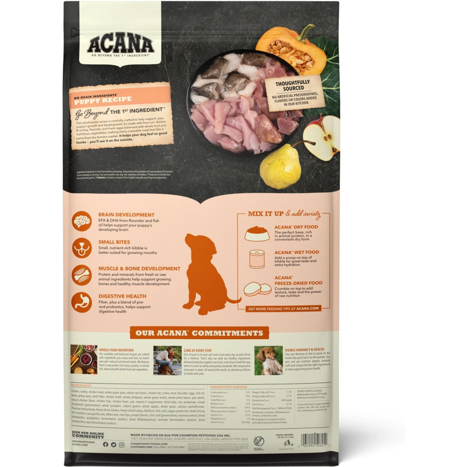 ACANA Puppy Recipe Grain-Free Dry Puppy Food 3 ACANA Puppy Recipe Grain-Free Dry Puppy Food - Image 3