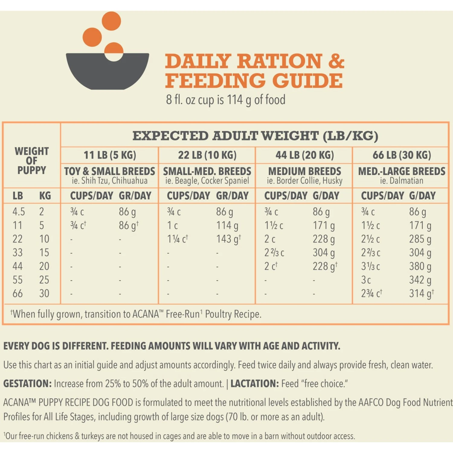 ACANA Puppy Recipe Grain-Free Dry Puppy Food 8 ACANA Puppy Recipe Grain-Free Dry Puppy Food - Image 8