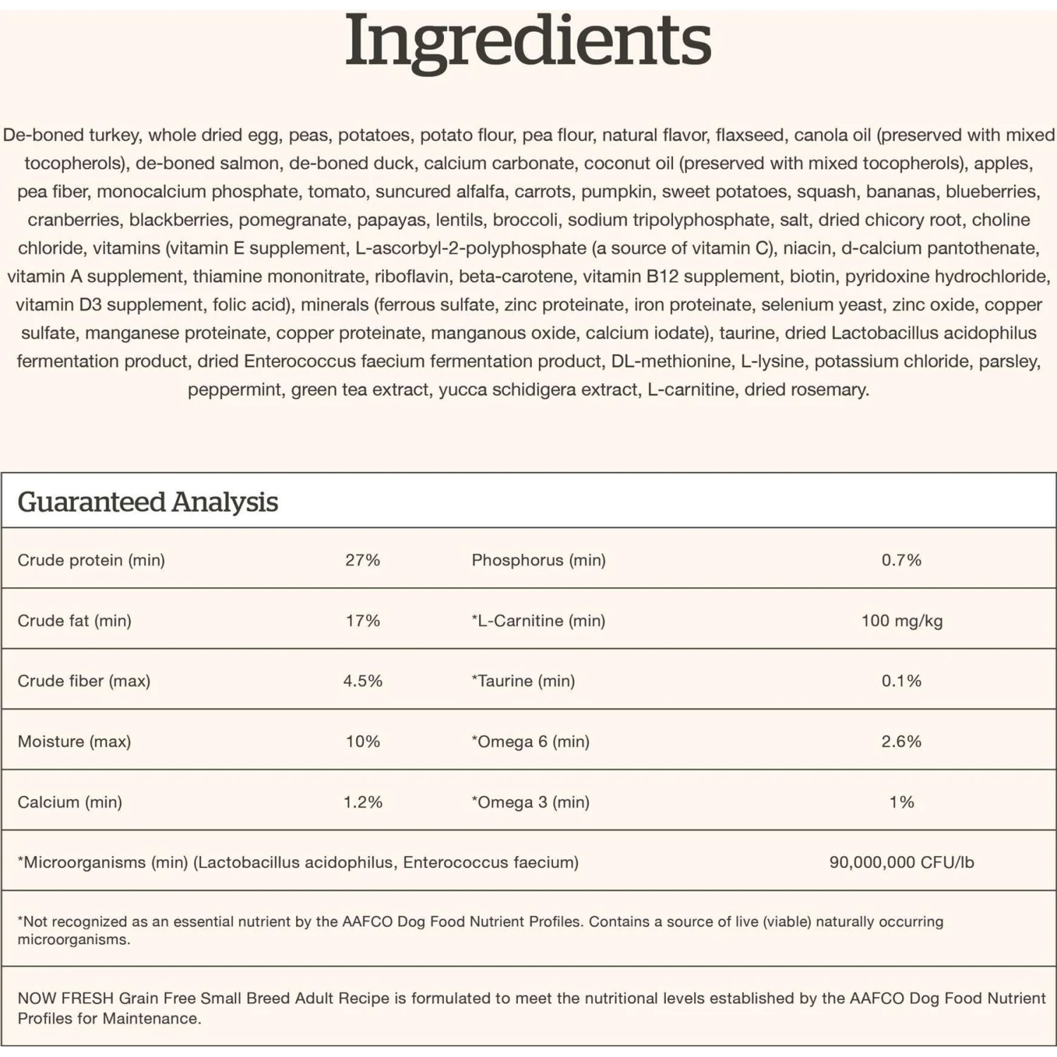 Now Fresh Grain-Free Small Breed Adult Recipe Dry Dog Food 9 Now Fresh Grain-Free Small Breed Adult Recipe Dry Dog Food - Image 9