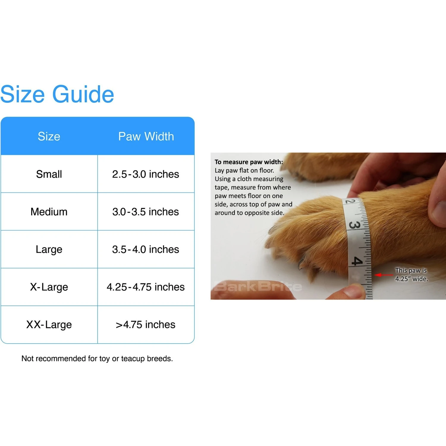 Bark Brite Lightweight Neoprene Paw Protector Dog Boots 2 Bark Brite Lightweight Neoprene Paw Protector Dog Boots - Image 2