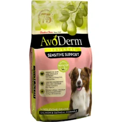 AvoDerm Advanced Sensitive Support Salmon & Oatmeal Formula Dry Dog Food