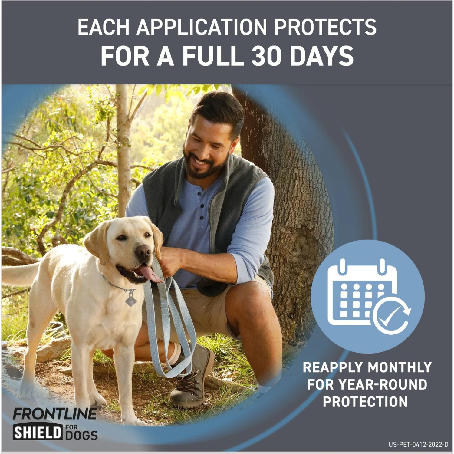 Frontline Shield Flea & Tick Treatment For Extra Large Dogs, 81 - 120 Lbs 5 Frontline Shield Flea & Tick Treatment For Extra Large Dogs, 81 - 120 Lbs - Image 5