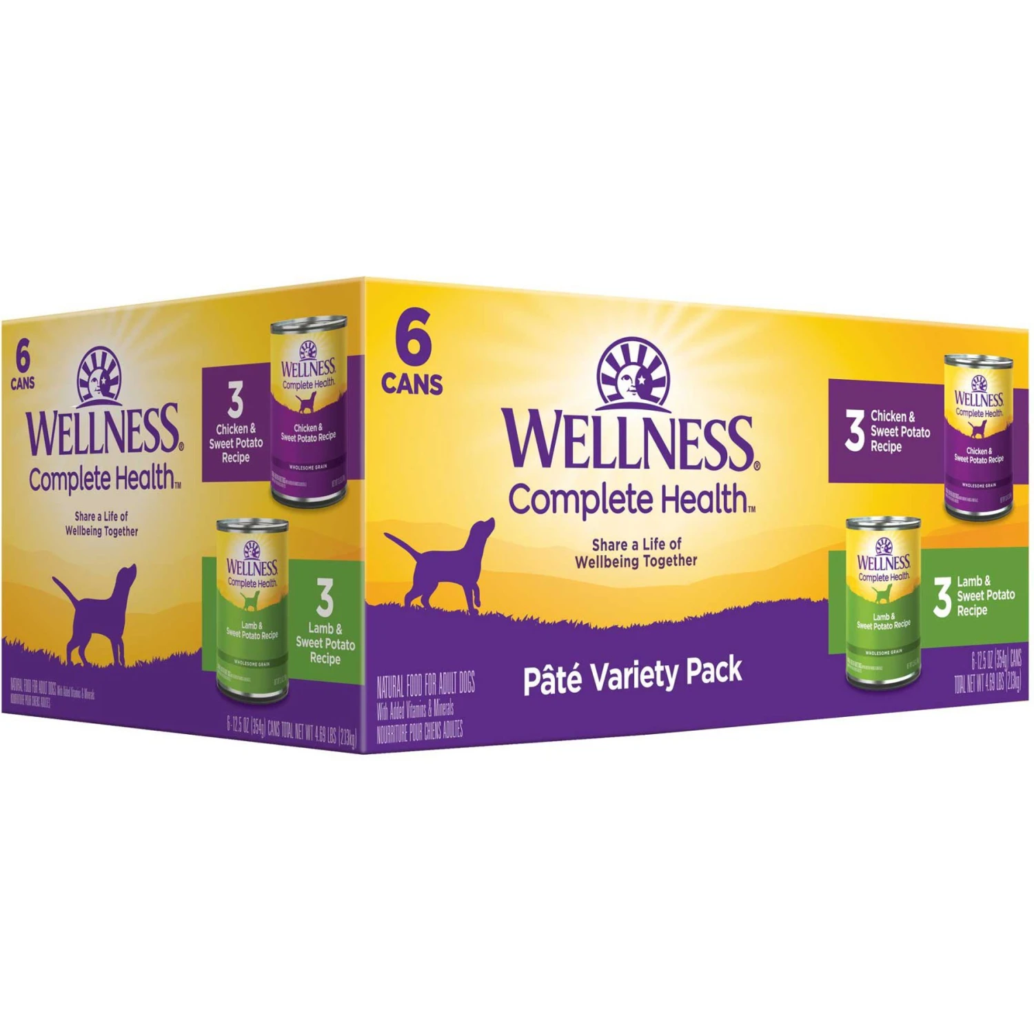 Wellness Complete Health Pate Variety Pack Wet Dog Food 1 Wellness Complete Health Pate Variety Pack Wet Dog Food