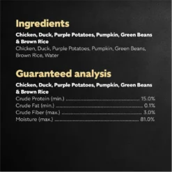 Cesar Simply Crafted Chicken, Duck, Purple Potatoes, Pumpkin, Green Beans & Brown Rice Adult Wet Dog Food Meal Topper -Pawsphoria Sales Store 265562 PT5. AC SS1800 V1695738930