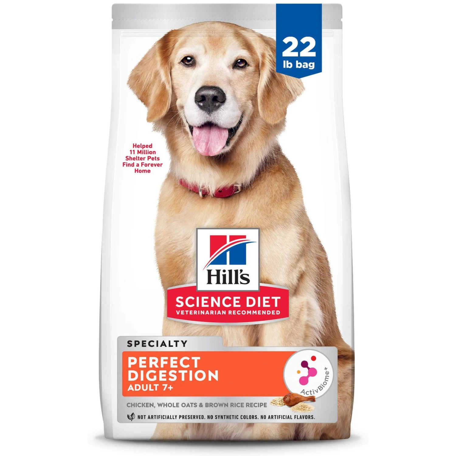 Hill's Science Diet Adult 7+ Perfect Digestion Chicken Dry Dog Food 1 Hill's Science Diet Adult 7+ Perfect Digestion Chicken Dry Dog Food