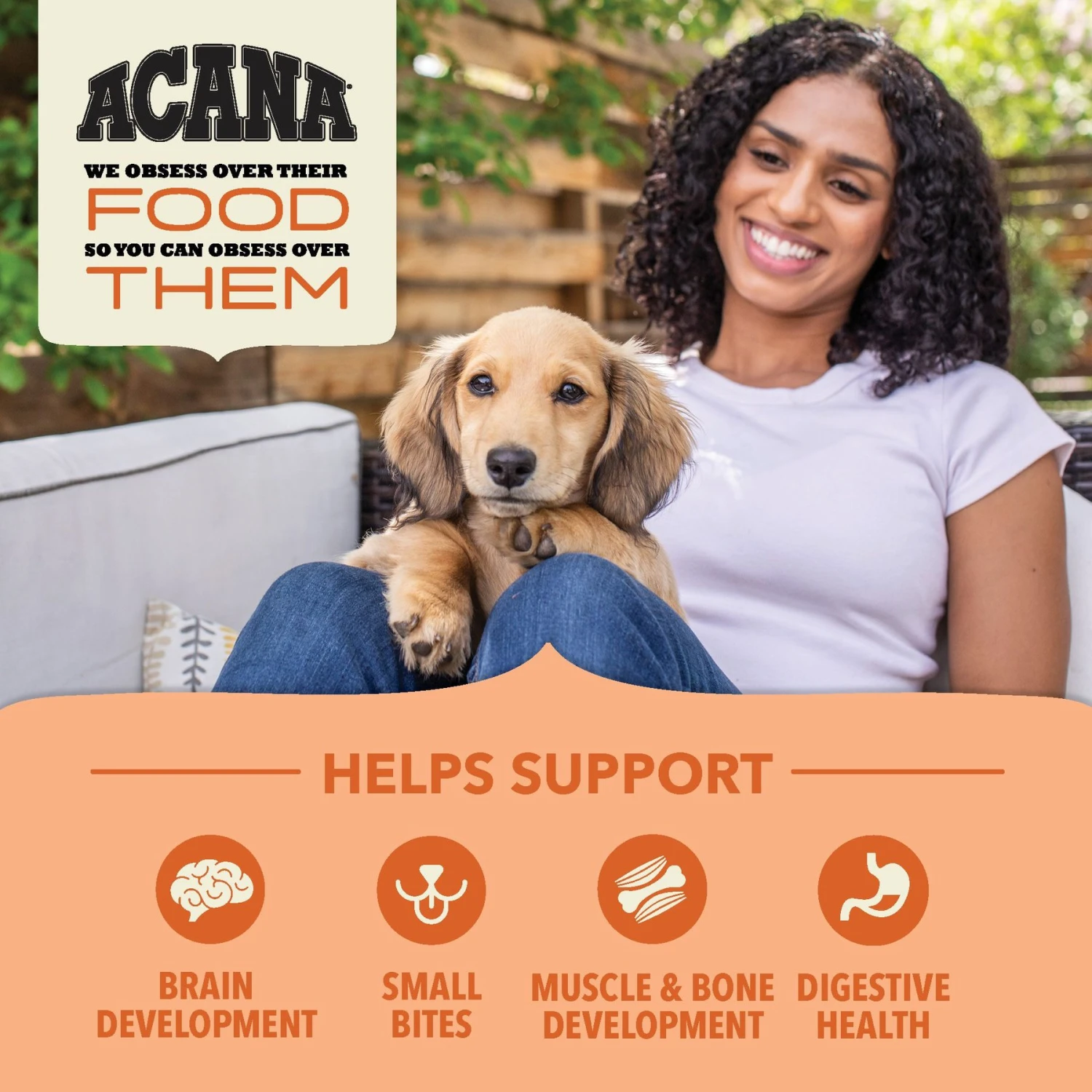 ACANA Wholesome Grains Puppy Recipe Dry Dog Food 5 ACANA Wholesome Grains Puppy Recipe Dry Dog Food - Image 5