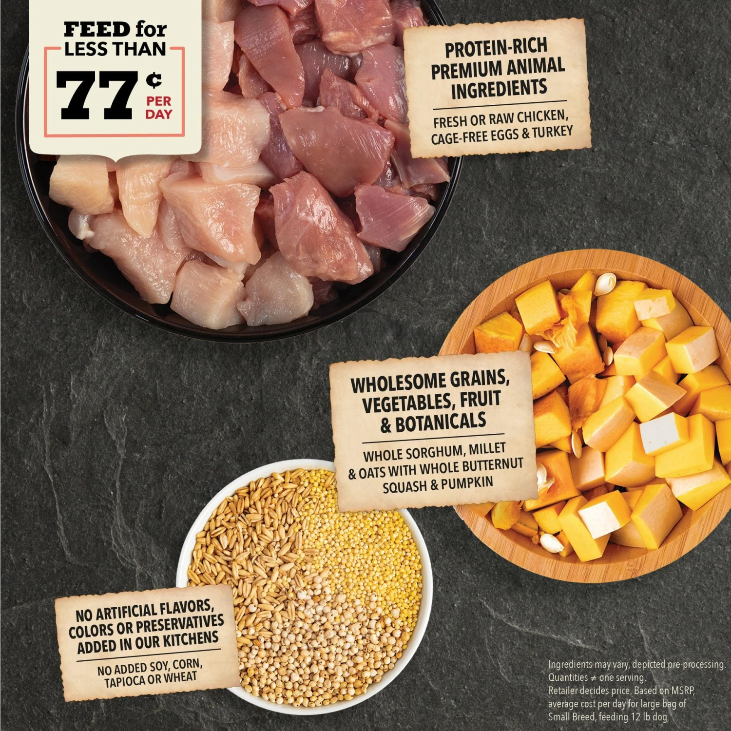 ACANA Wholesome Grains Small Breed Recipe Dry Dog Food 4 ACANA Wholesome Grains Small Breed Recipe Dry Dog Food - Image 4