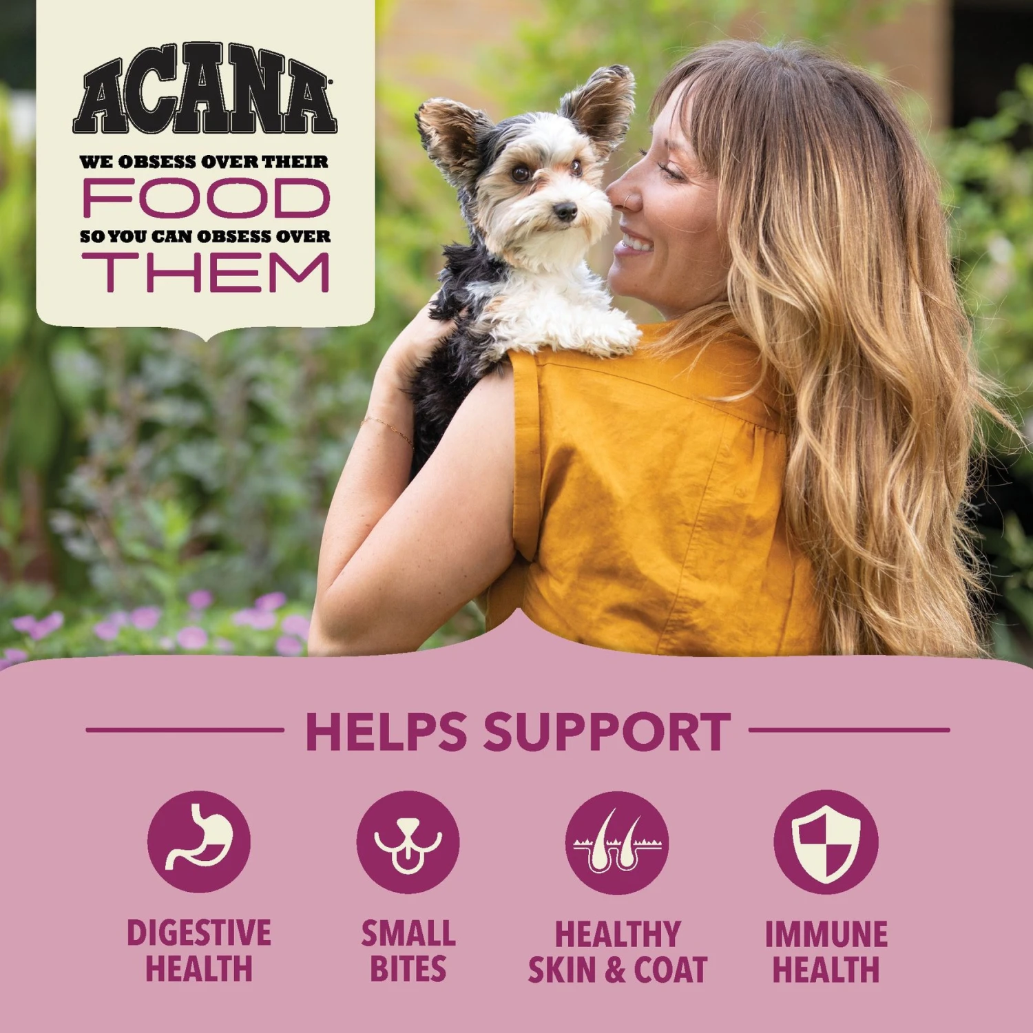ACANA Wholesome Grains Small Breed Recipe Dry Dog Food 5 ACANA Wholesome Grains Small Breed Recipe Dry Dog Food - Image 5