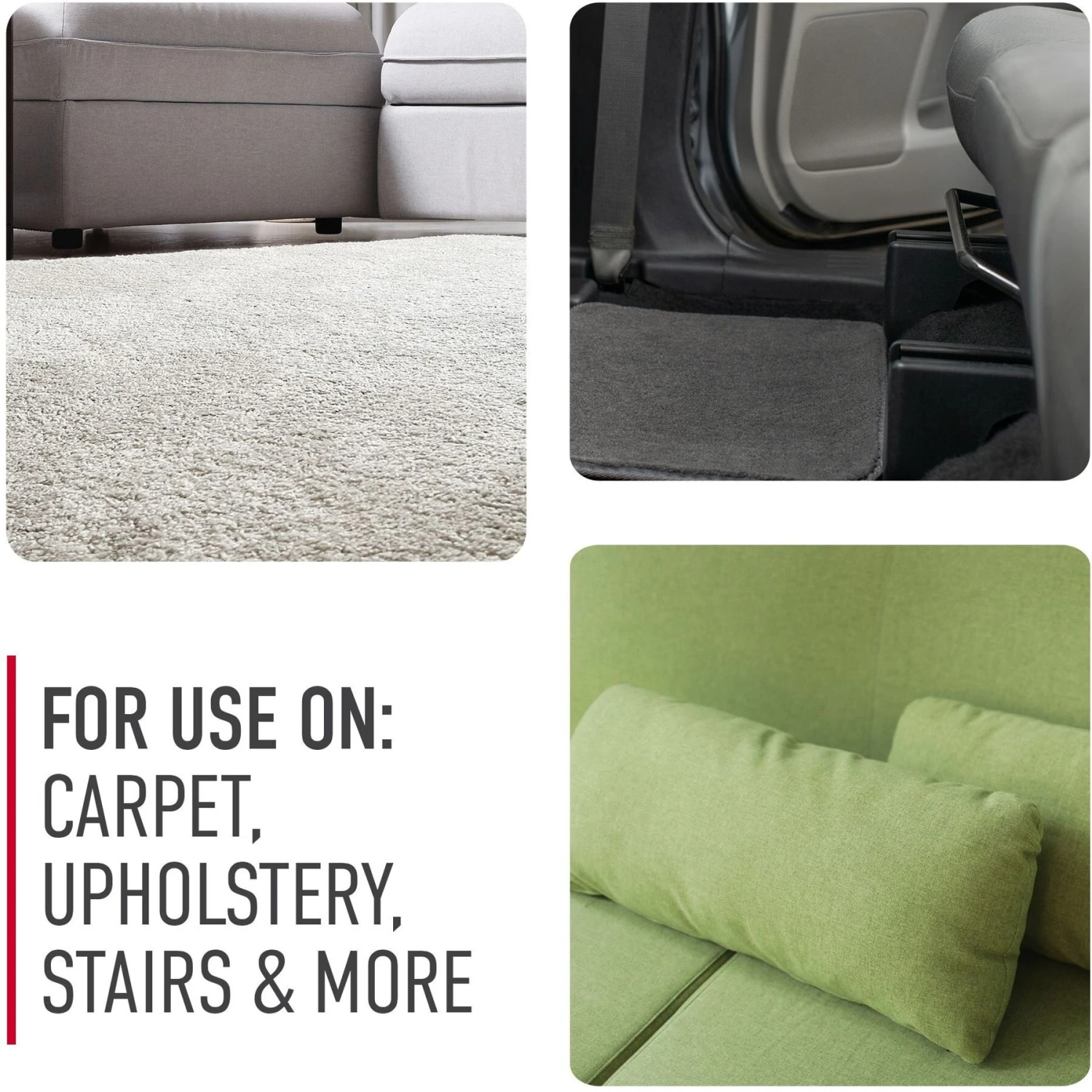 Hoover Paws & Claws Spot & Stain Remover Pre-Mixed Carpet Cleaning Formula, 32-oz Bottle 4 Hoover Paws & Claws Spot & Stain Remover Pre-Mixed Carpet Cleaning Formula, 32-oz Bottle - Image 4