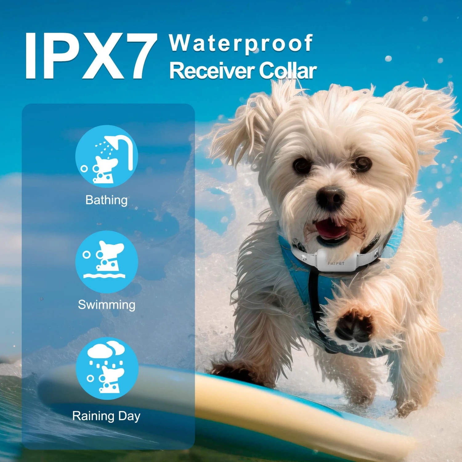 PATPET P650 1000ft Anti-Bark & Remote Dog Training Collar 4 PATPET P650 1000ft Anti-Bark & Remote Dog Training Collar - Image 4