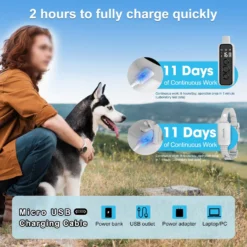 PATPET P650 1000ft Anti-Bark & Remote Dog Training Collar 11 PATPET P650 1000ft Anti-Bark & Remote Dog Training Collar -Pawsphoria Sales Store 271506 PT4. AC SS1800 V1617324117