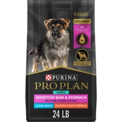 Purina Pro Plan Development Sensitive Skin & Stomach Salmon & Rice Large Breed Dry Puppy Food