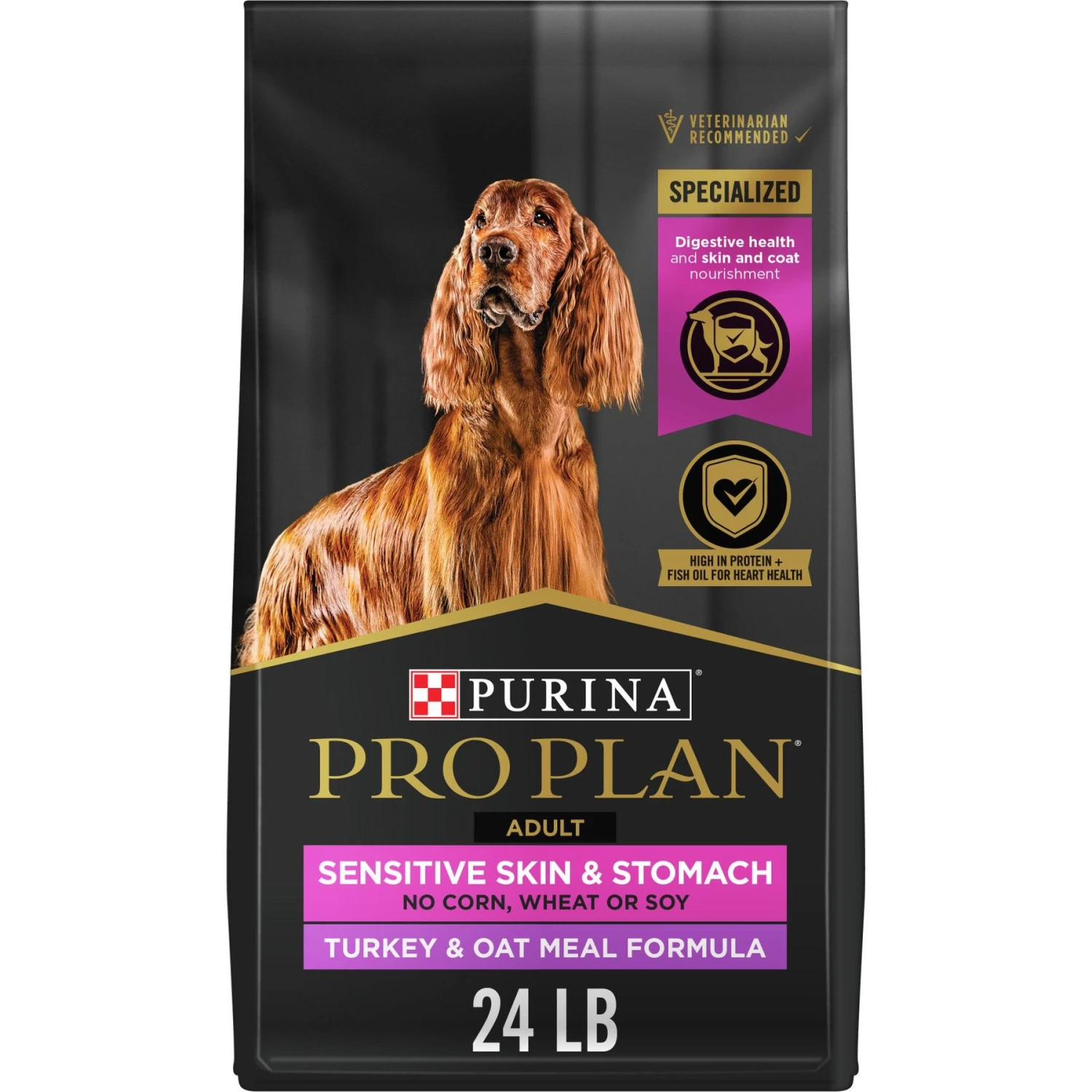 Purina Pro Plan Sensitive Skin & Stomach Adult With Probiotics Turkey & Oat Meal Formula High Protein Dry Dog Food 1 Purina Pro Plan Sensitive Skin & Stomach Adult With Probiotics Turkey & Oat Meal Formula High Protein Dry Dog Food