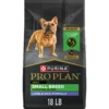 Purina Pro Plan Specialized Shredded Blend Lamb & Rice Formula High Protein Small Breed Dry Dog Food, 18-lb Bag