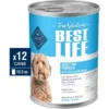 Blue Buffalo True Solutions Best Life Wholesome Grains Medium Breed Adult Wet Dog Food, 12.5-oz Can, Case Of 12