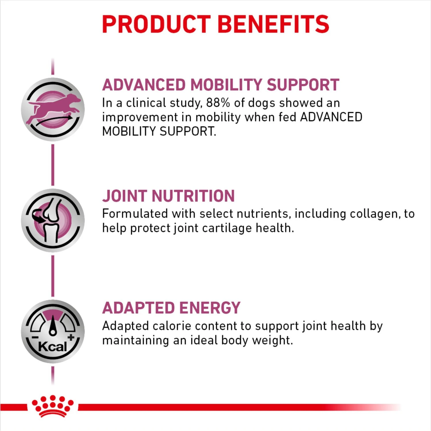 Royal Canin Veterinary Diet Adult Advanced Mobility Support Dry Dog Food 3 Royal Canin Veterinary Diet Adult Advanced Mobility Support Dry Dog Food - Image 3