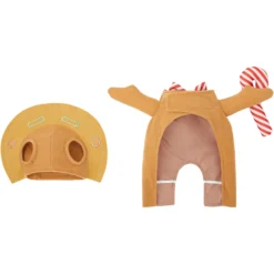 Frisco Front Walking Gingerbread Dog & Cat Costume -Pawsphoria Sales Store 276156 PT5. AC SS1800 V1631571781