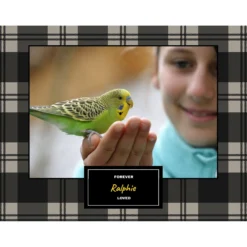 Frisco Personalized Buffalo Plaid 8 X 10 Gallery-Wrapped Canvas - Landscape 5 Frisco Personalized Buffalo Plaid 8 X 10 Gallery-Wrapped Canvas - Landscape -Pawsphoria Sales Store 279054 PT2. AC SS1800 V1629146921