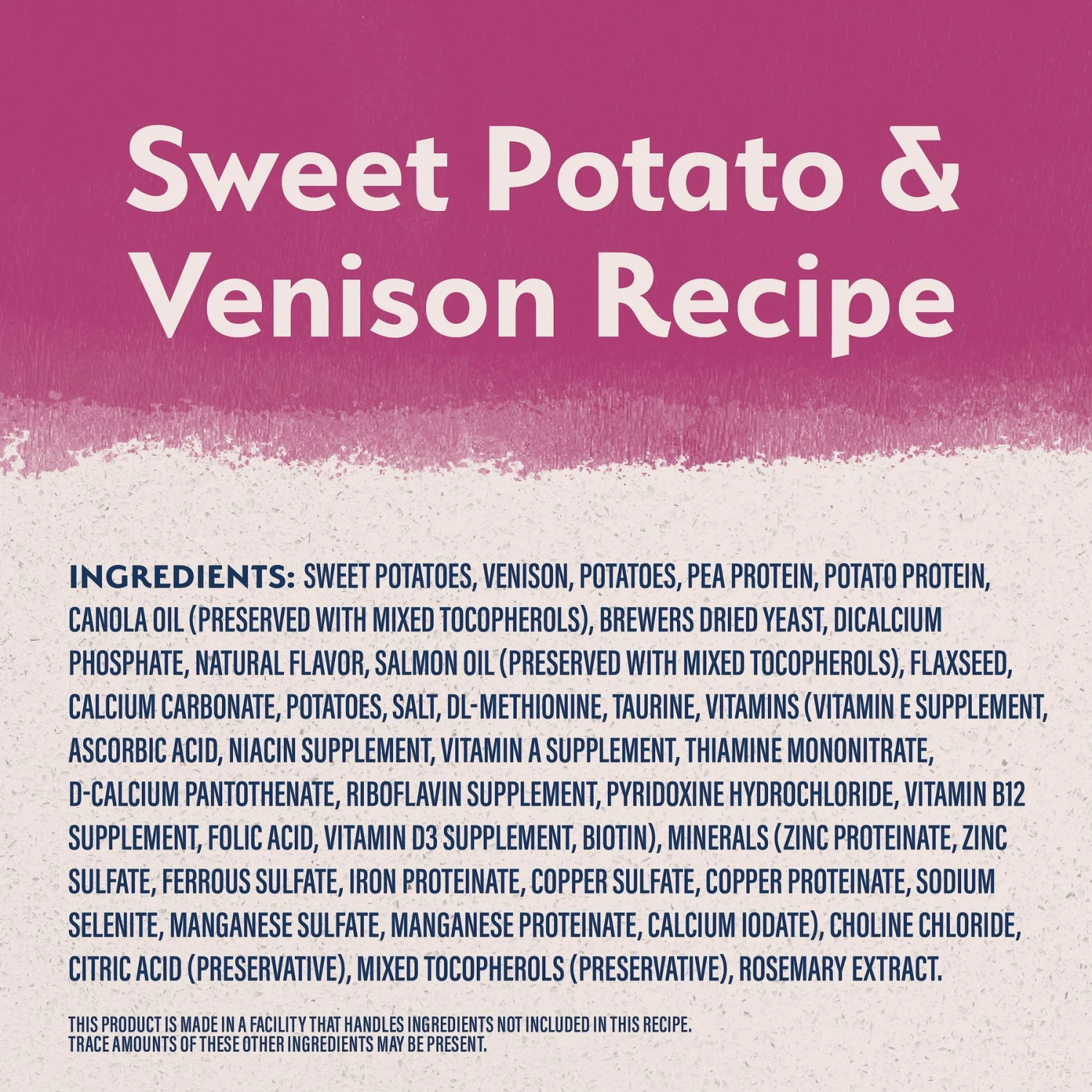Natural Balance Limited Ingredient Reserve Grain-Free Sweet Potato & Venison Recipe Dry Dog Food 4 Natural Balance Limited Ingredient Reserve Grain-Free Sweet Potato & Venison Recipe Dry Dog Food - Image 4