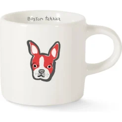 Fringe Studio "BFF Boston" Mini Ceramic Mug, 2-oz