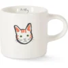 Fringe Studio "BFF Kitty" Mini Ceramic Mug, 2-oz