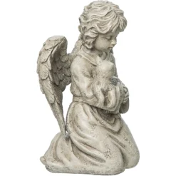 C&F Cherub & Cat Remembrance Figurine
