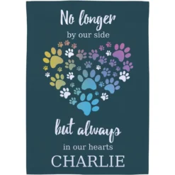 Frisco Personalized Double Sided Printed Memorial Paws Heart Garden Flag -Pawsphoria Sales Store 287075 PT5. AC SS1800 V1663871863