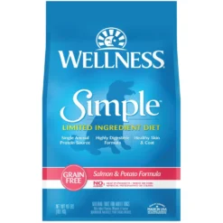Wellness Simple Limited Ingredient Diet Grain-Free Salmon & Potato Formula Natural Dry Dog Food