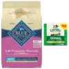 Blue Buffalo Life Protection Formula Small Breed Adult Chicken & Brown Rice Recipe Dry Dog Food & Greenies Teenie Dental Dog Treats