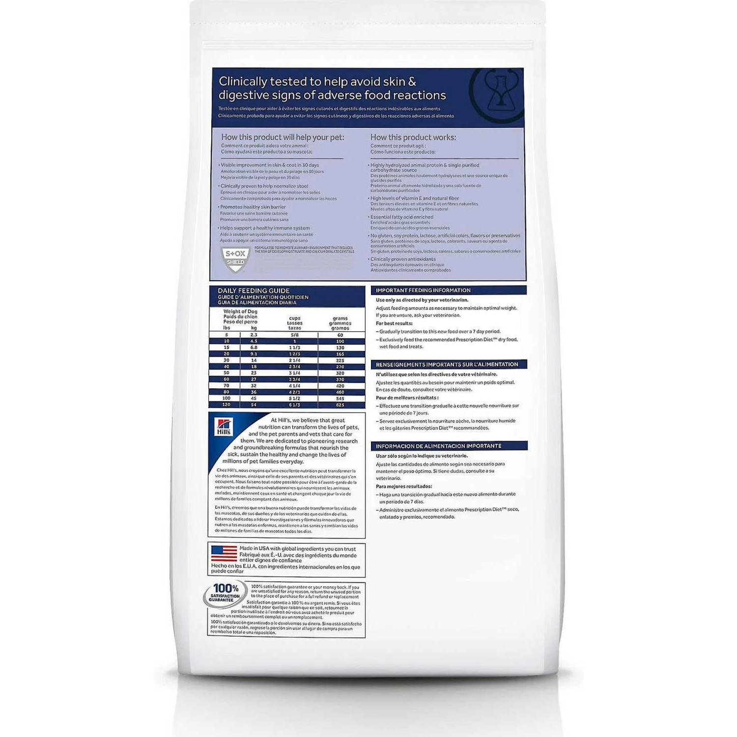 Hill's Prescription Diet Z/d Skin/Food Sensitivities Original Flavor Dry Dog Food & Hill's Prescription Diet Hypo Crunchy Dog Treats 3 Hill's Prescription Diet Z/d Skin/Food Sensitivities Original Flavor Dry Dog Food & Hill's Prescription Diet Hypo Crunchy Dog Treats - Image 3