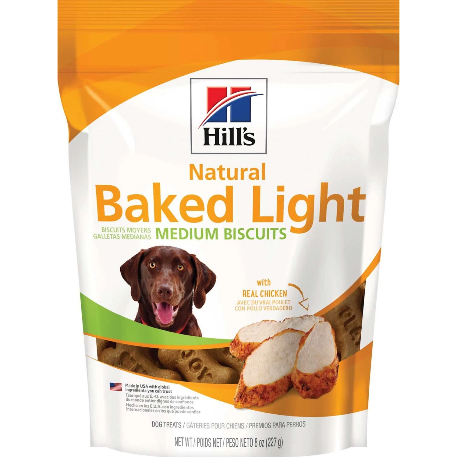 Hill's Science Diet Adult Large Breed Light With Chicken Meal & Barley Dry Dog Food & Hill's Natural Baked Light Biscuits With Real Chicken Dog Treats, Medium 5 Hill's Science Diet Adult Large Breed Light With Chicken Meal & Barley Dry Dog Food & Hill's Natural Baked Light Biscuits With Real Chicken Dog Treats, Medium - Image 5