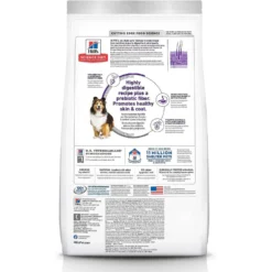 Hill's Science Diet Adult Sensitive Stomach & Sensitive Skin Chicken Recipe Dry Dog Food & Hill's Natural Soft Savories With Peanut Butter & Banana Dog Treats -Pawsphoria Sales Store 293202 PT2. AC SS1800 V1639093036