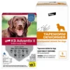 K9 Advantix II Flea & Tick Spot Treatment For Dogs, Over 55 Lbs & Elanco Dewormer For Tapeworms For Dogs