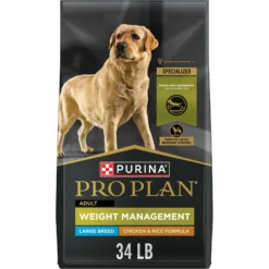 Purina Pro Plan Adult Large Breed Weight Management Chicken & Rice Formula Dry Dog Food & Milk-Bone Original Large Biscuit Dog Treats -Pawsphoria Sales Store 293580 PT5. AC SS1800 V1620081740