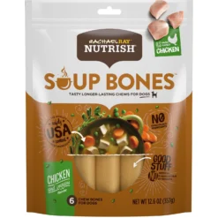 Rachael Ray Nutrish Limited Ingredient Lamb Meal & Brown Rice Recipe Dry Dog Food & Rachael Ray Nutrish Soup Bones Chicken & Veggies Flavor Dog Treats -Pawsphoria Sales Store 293728 PT5. AC SS1800 V1696953817