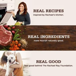 Rachael Ray Nutrish Limited Ingredient Lamb Meal & Brown Rice Recipe Dry Dog Food & Rachael Ray Nutrish Soup Bones Chicken & Veggies Flavor Dog Treats -Pawsphoria Sales Store 293728 PT8. AC SS1800 V1696953762
