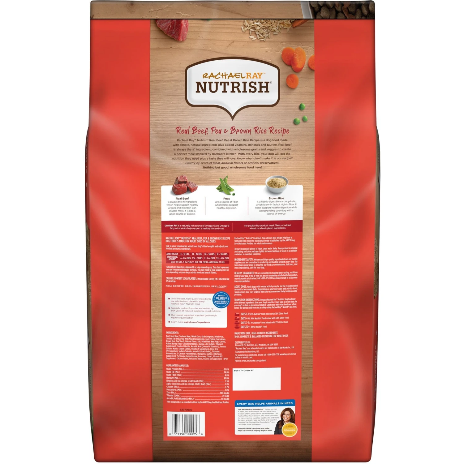 Rachael Ray Nutrish Real Beef, Pea, & Brown Rice Recipe Dry Dog Food & Rachael Ray Nutrish Soup Bones Chicken & Veggies Flavor Dog Treats 3 Rachael Ray Nutrish Real Beef, Pea, & Brown Rice Recipe Dry Dog Food & Rachael Ray Nutrish Soup Bones Chicken & Veggies Flavor Dog Treats - Image 3
