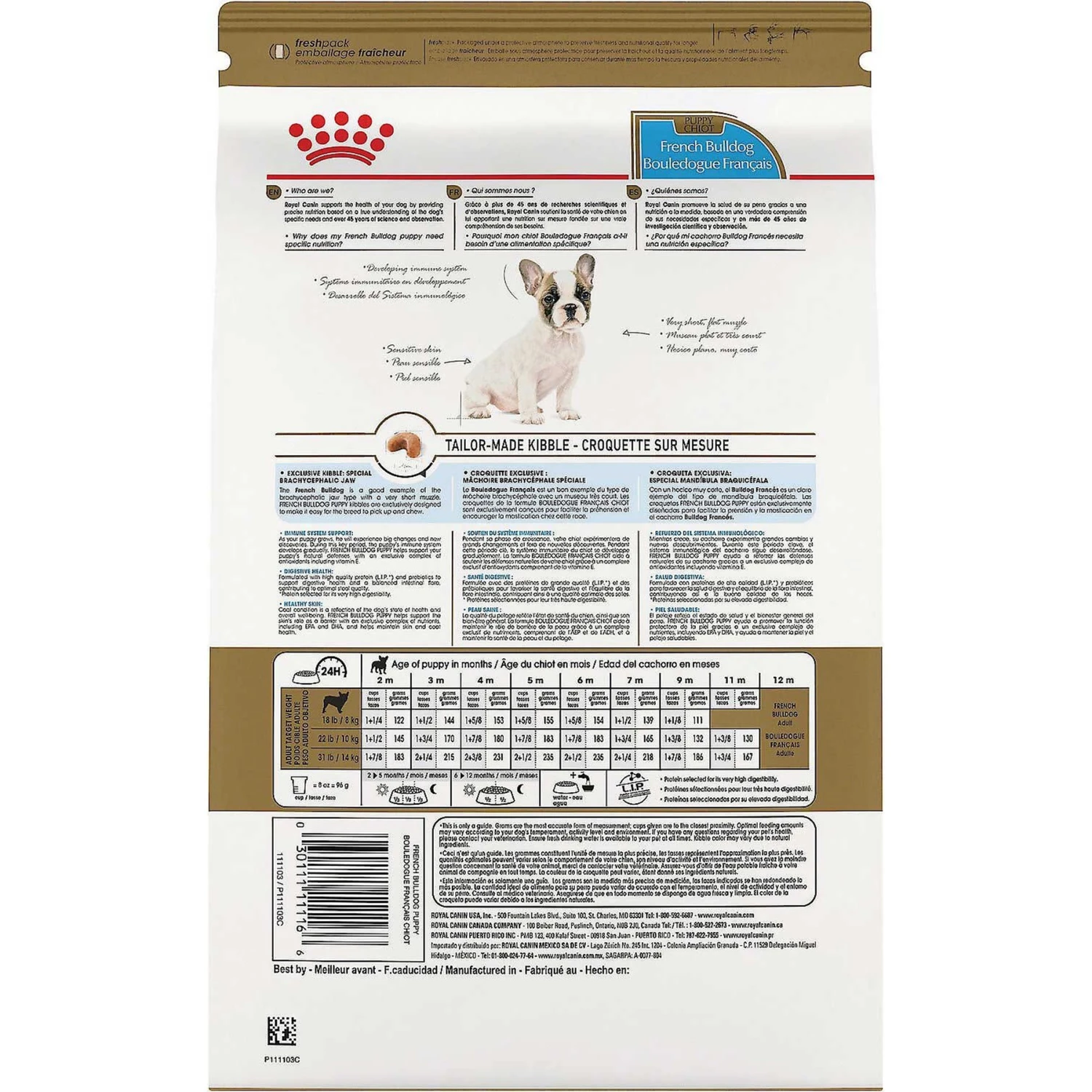Royal Canin Breed Health Nutrition French Bulldog Puppy Dry Dog Food & N-Bone Puppy Teething Ring Chicken Flavor Dog Treats 3 Royal Canin Breed Health Nutrition French Bulldog Puppy Dry Dog Food & N-Bone Puppy Teething Ring Chicken Flavor Dog Treats - Image 3