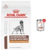 Royal Canin Veterinary Diet Adult Gastrointestinal Low Fat Loaf Canned Dog Food & Royal Canin Veterinary Diet Adult Gastrointestinal Low Fat Dry Dog Food